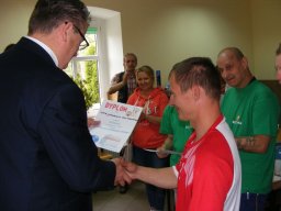 Integracja poprzez sport.